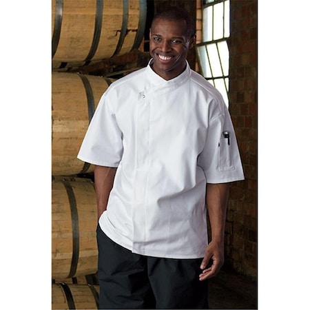 Nathan Caleb Calypso Chef Coat in White - 3XLarge NA2502897